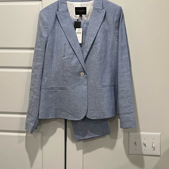 Banana Republic Pants - Banana Republic Blue Suit